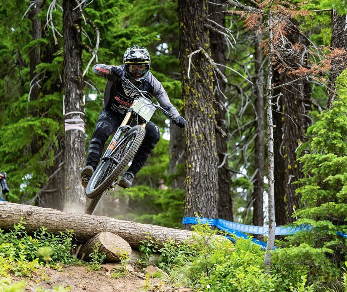 Silver mountain bike online park